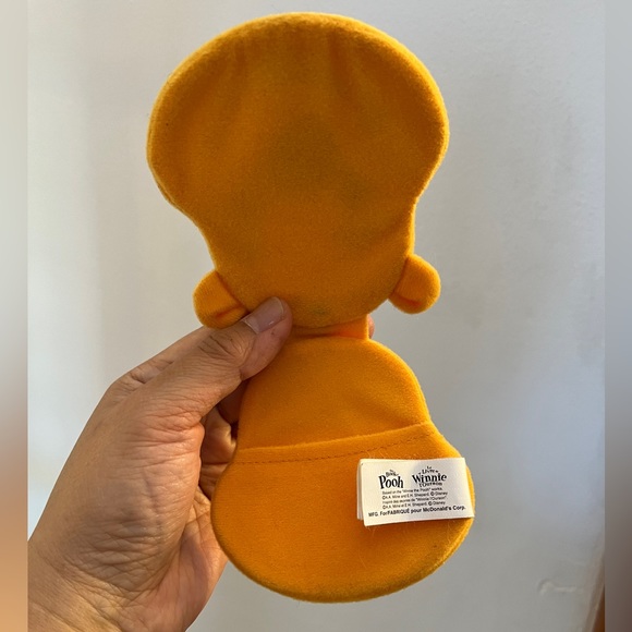 Disney Winnie the Pooh Bag Charm Key Holder McDonalds McD Kawaii Smile fob Y2K - Picture 2 of 6